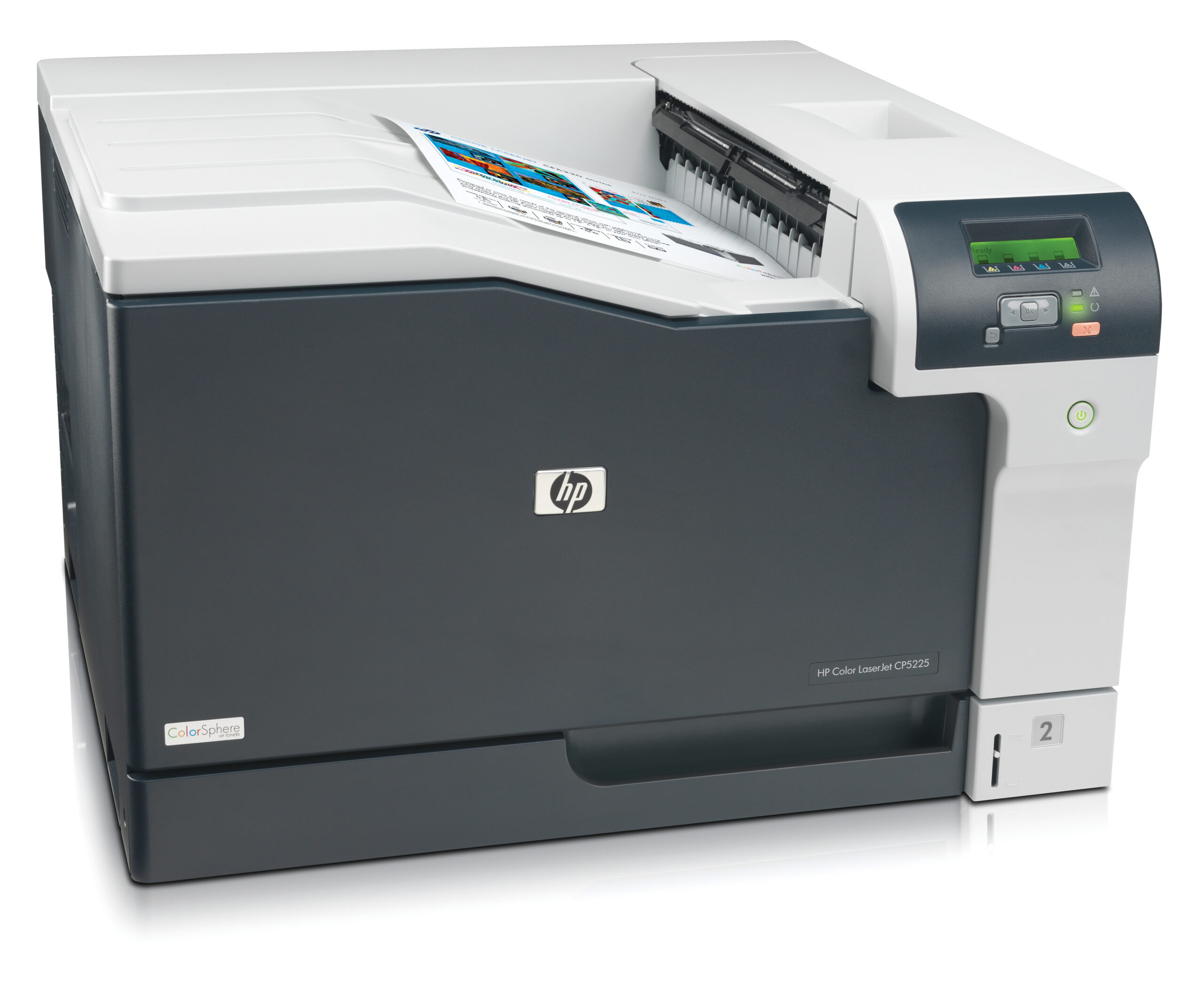 HP Color LaserJet Professional Stampante CP5225n, Color, Stampante per, Laser, A colori, 600 x 600 DPI, A3, 20 ppm, Stampa fronte/retro