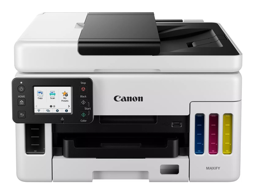 Canon MAXIFY GX6050 MegaTank, Ad inchiostro, Stampa a colori, 600 x 1200 DPI, A4, Stampa diretta, Nero, Giallo