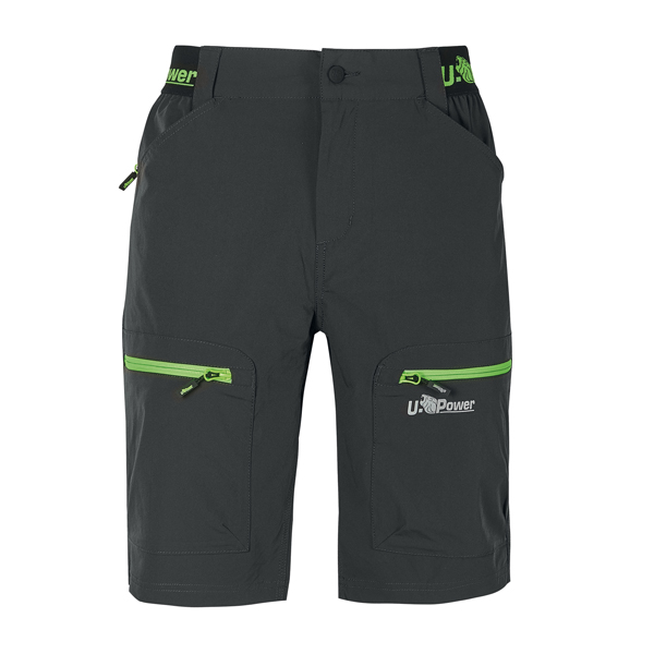 Bermuda Mercury – taglia XL – grigio/verde – U-Power