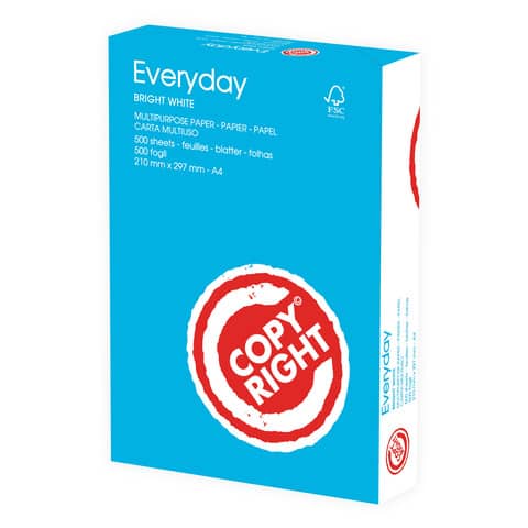 COPY RIGHT Everyday 75 GR. - 500/A4/210x297. Utilizzo raccomandato ...