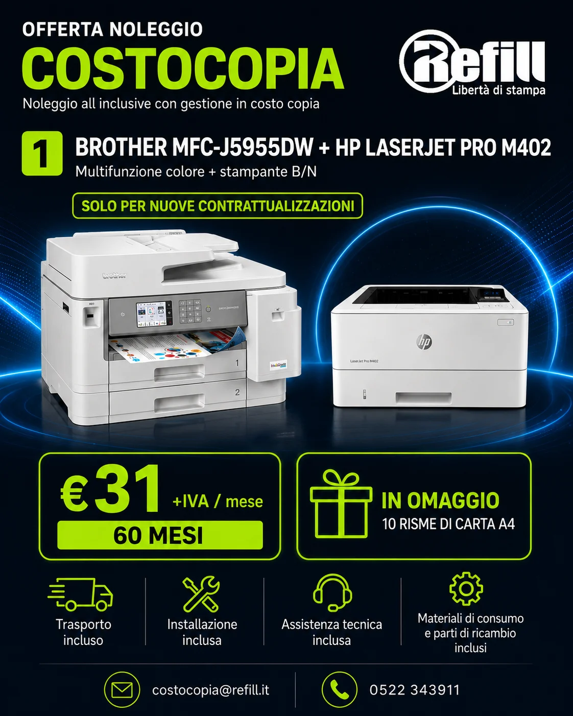 Offerta Combo Brother HP